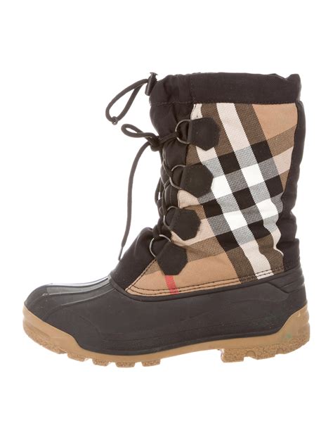 burberry kids snow boots|kids burberry shoes.